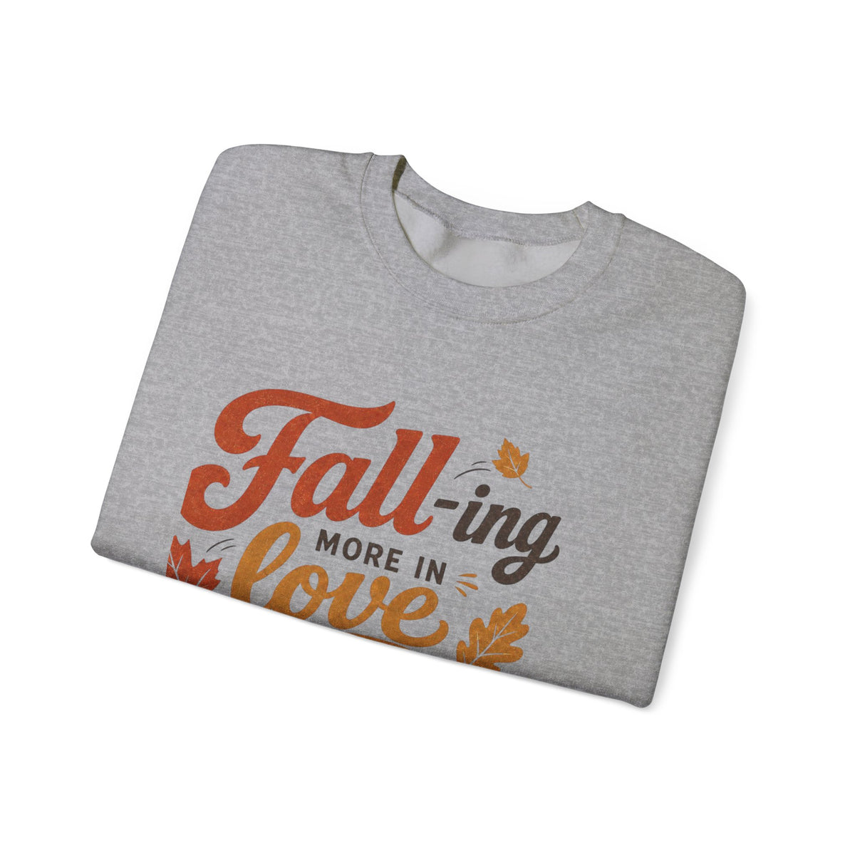 Fall-ing More in Love with Jesus Crewneck Sweatshirt
