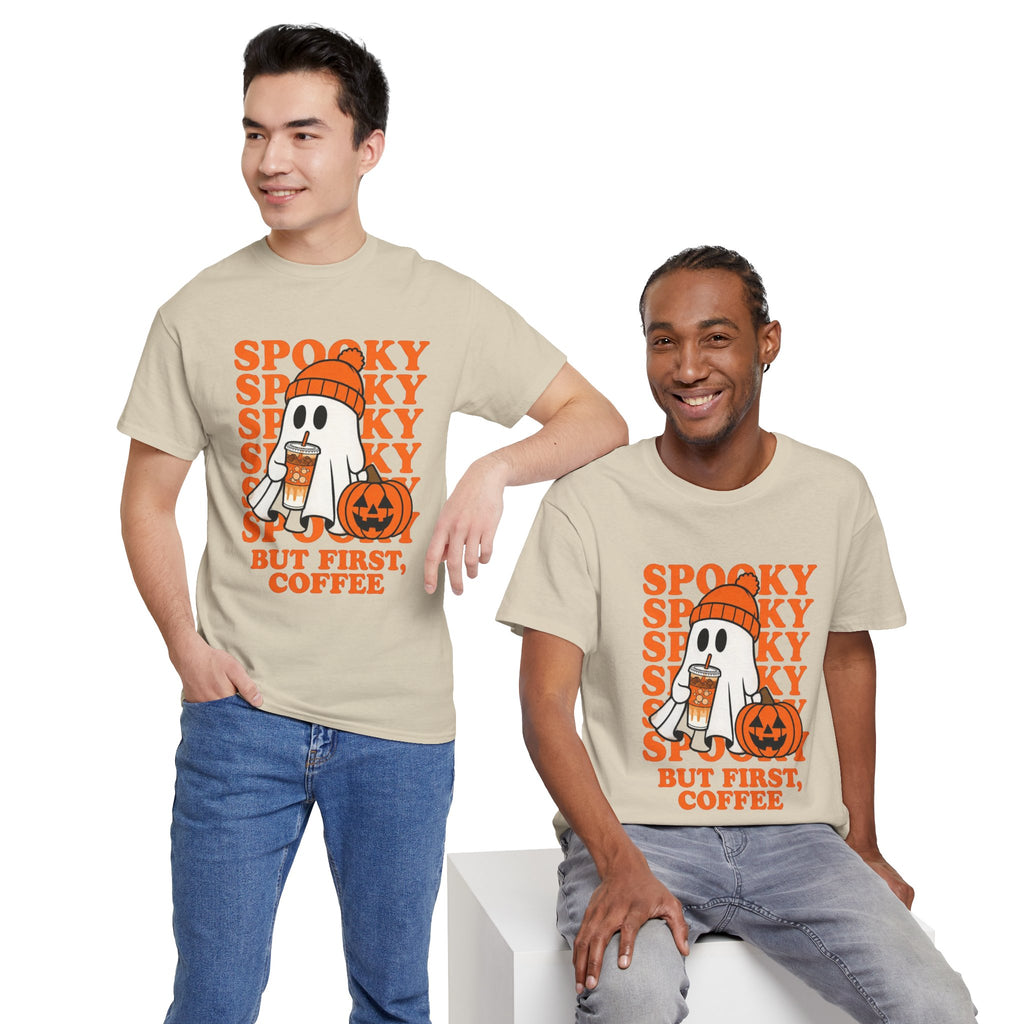 Spooky But First Coffee T-Shirt