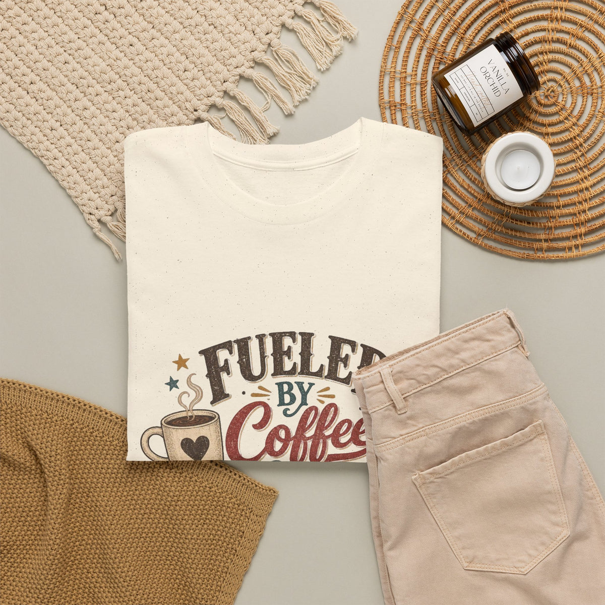 Fueled by Coffee & Tiny Victories T-Shirt
