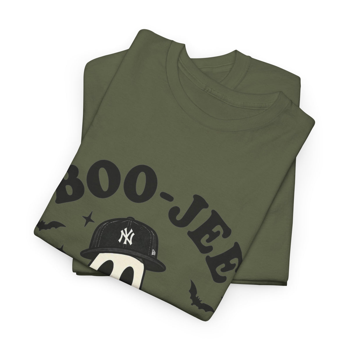 Ghost Trick Halloween Tee — “Boo- Jee” Cute Ghost Candy Bucket T‑Shirt