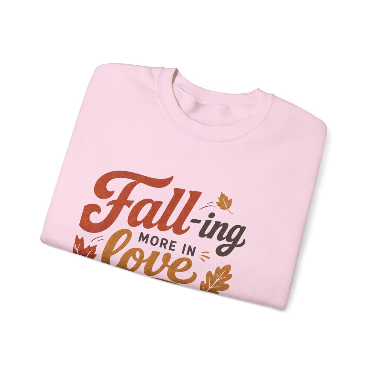 Fall-ing More in Love with Jesus Crewneck Sweatshirt