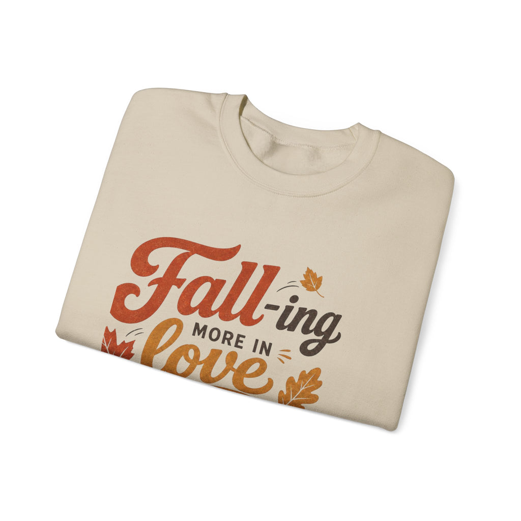 Fall-ing More in Love with Jesus Crewneck Sweatshirt