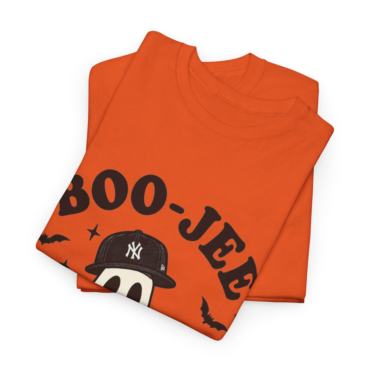 Ghost Trick Halloween Tee — “Boo- Jee” Cute Ghost Candy Bucket T‑Shirt