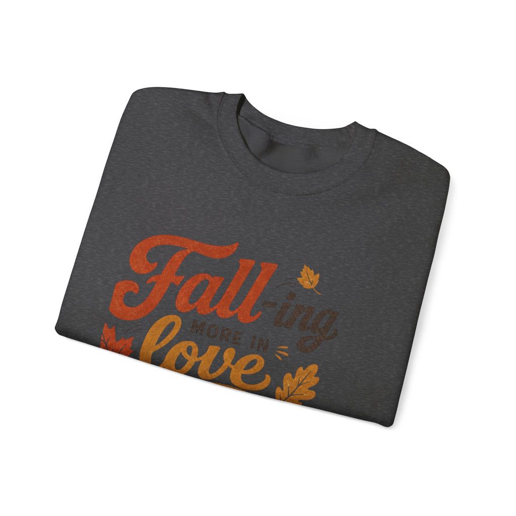 Fall-ing More in Love with Jesus Crewneck Sweatshirt