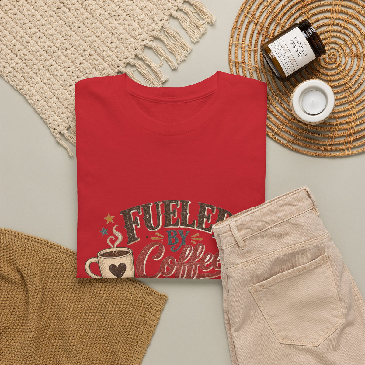 Fueled by Coffee & Tiny Victories T-Shirt