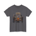 Halloween Gothic Dinner T‑Shirt — Spooky Candlelit Pumpkin Feast Tee