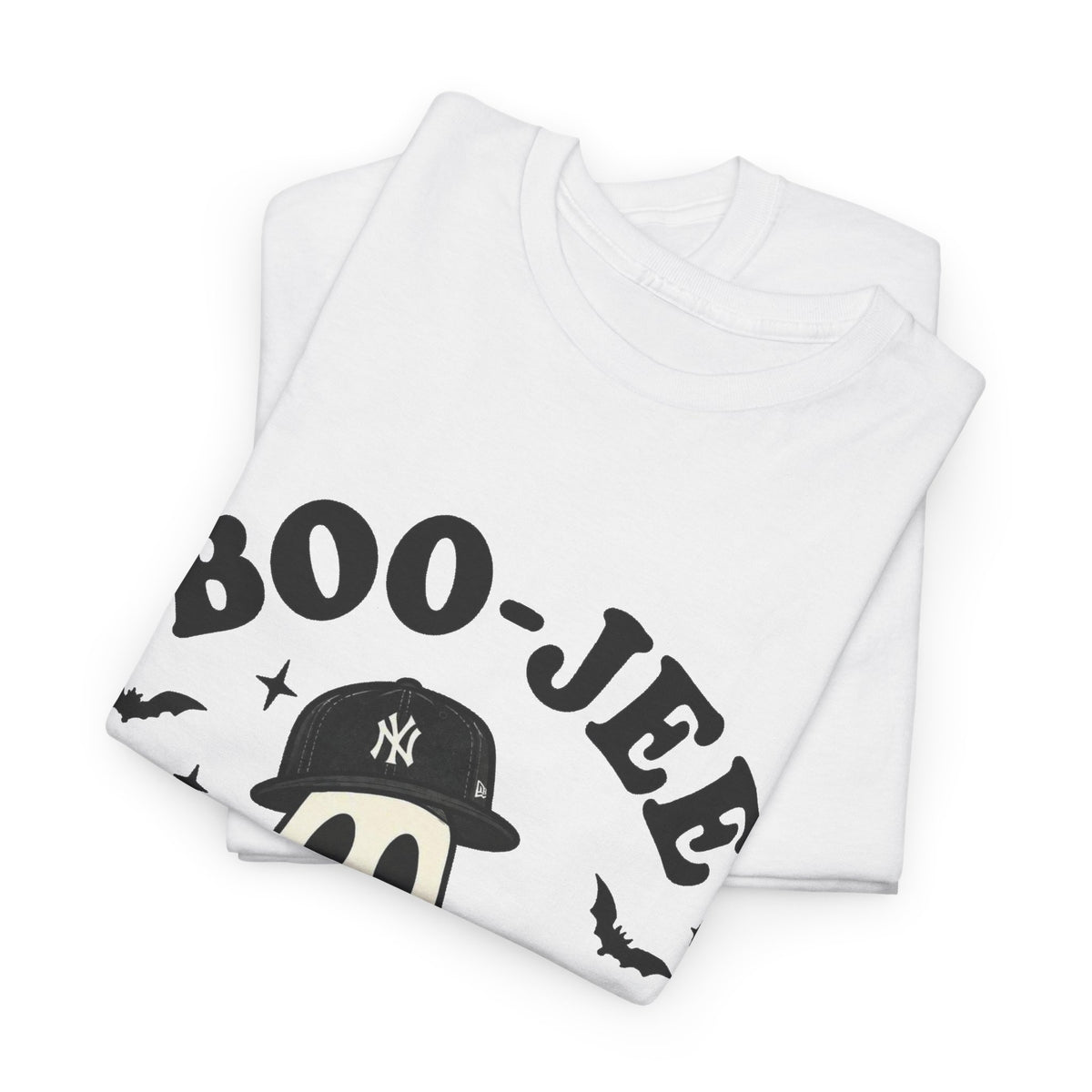 Ghost Trick Halloween Tee — “Boo- Jee” Cute Ghost Candy Bucket T‑Shirt