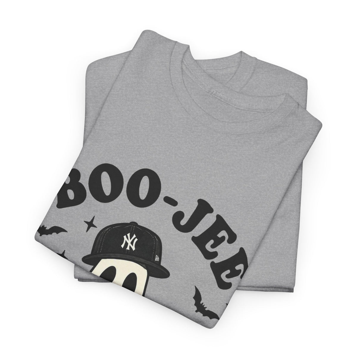 Ghost Trick Halloween Tee — “Boo- Jee” Cute Ghost Candy Bucket T‑Shirt