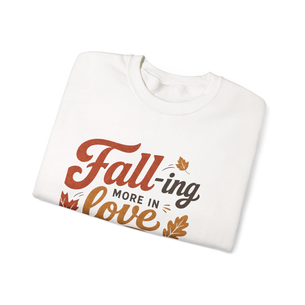 Fall-ing More in Love with Jesus Crewneck Sweatshirt