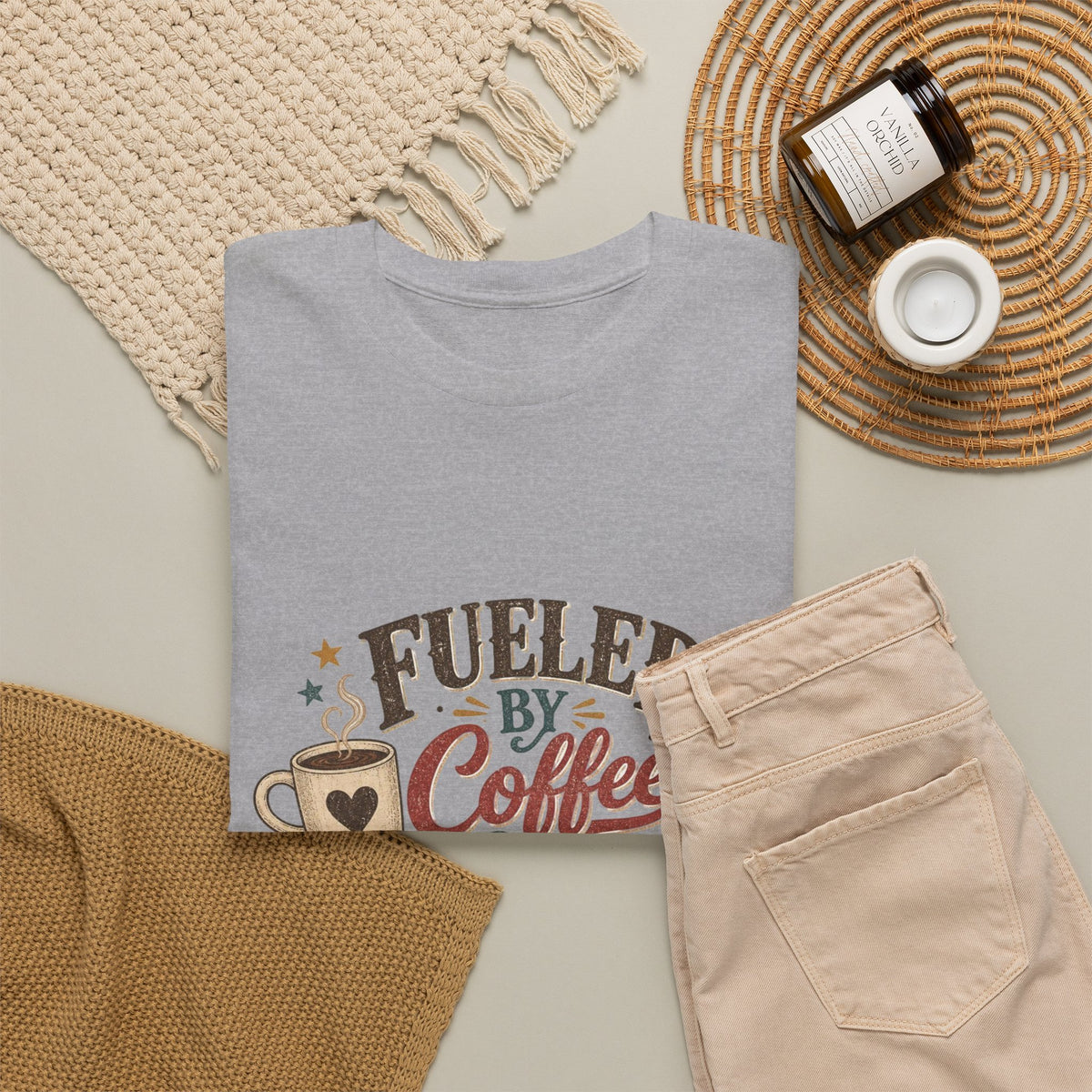 Fueled by Coffee & Tiny Victories T-Shirt