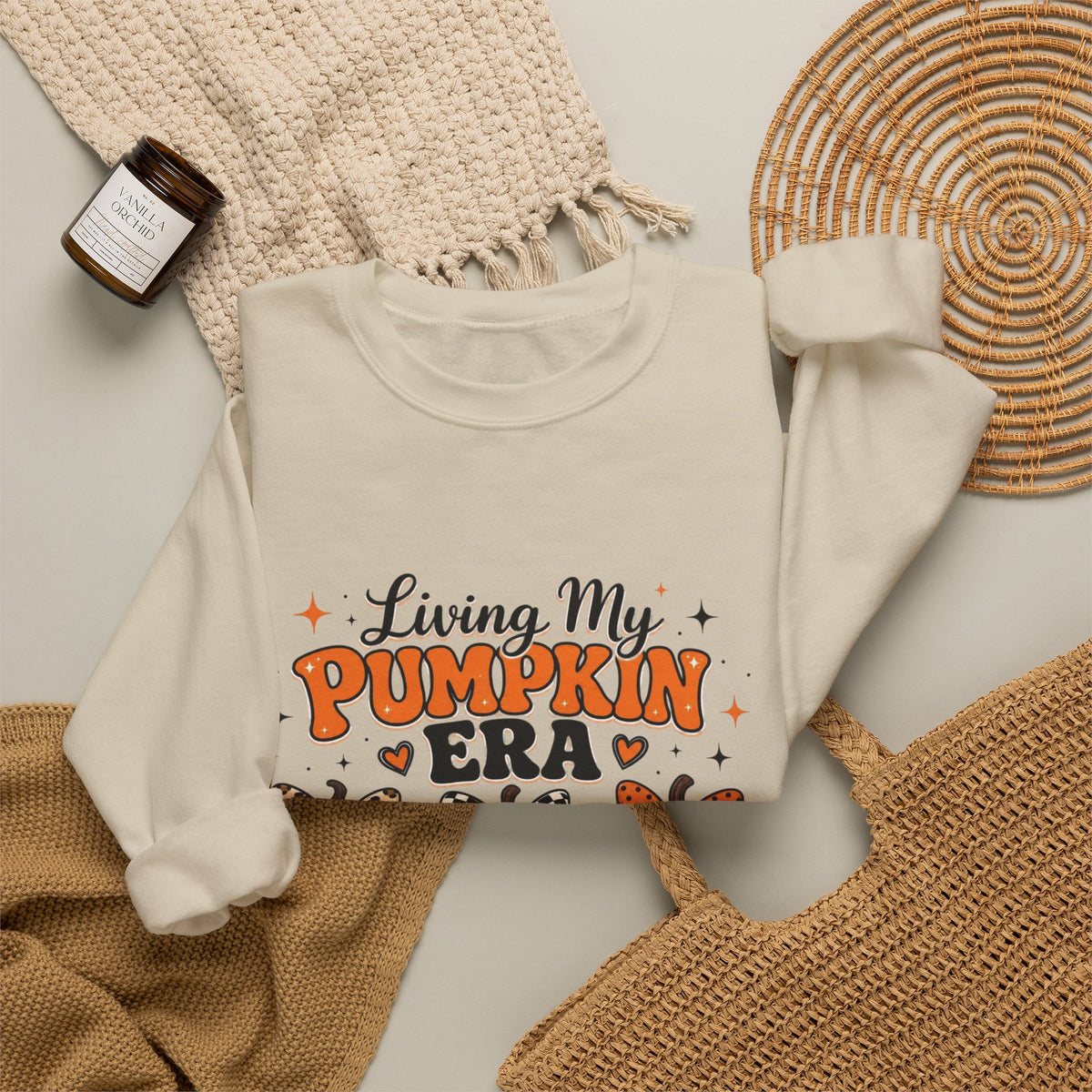 Living My Pumpkin Era Sweatshirt