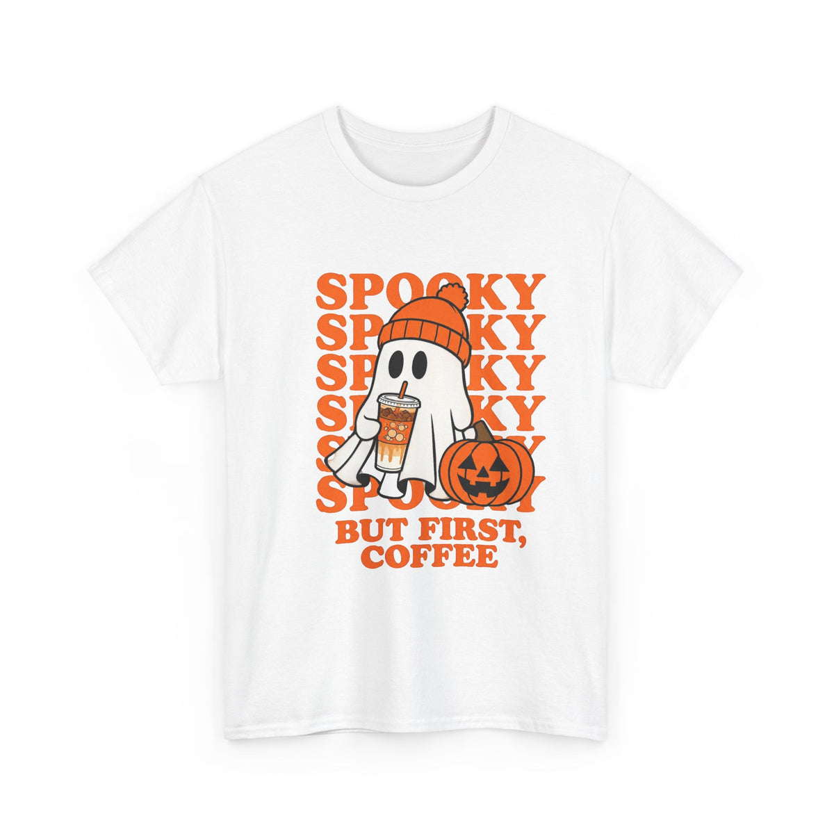 Spooky But First Coffee T-Shirt
