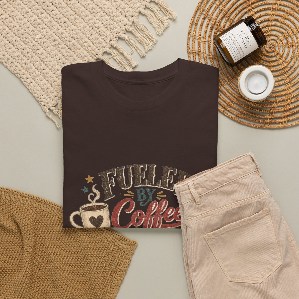 Fueled by Coffee & Tiny Victories T-Shirt