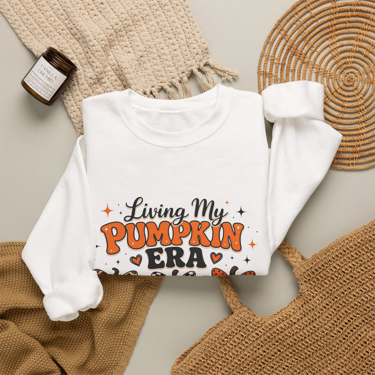 Living My Pumpkin Era Sweatshirt